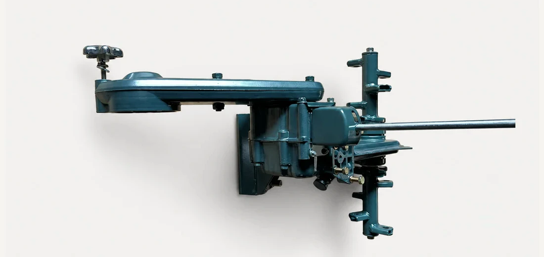 M80 rotary attachment assembly shown directly on a clean light background