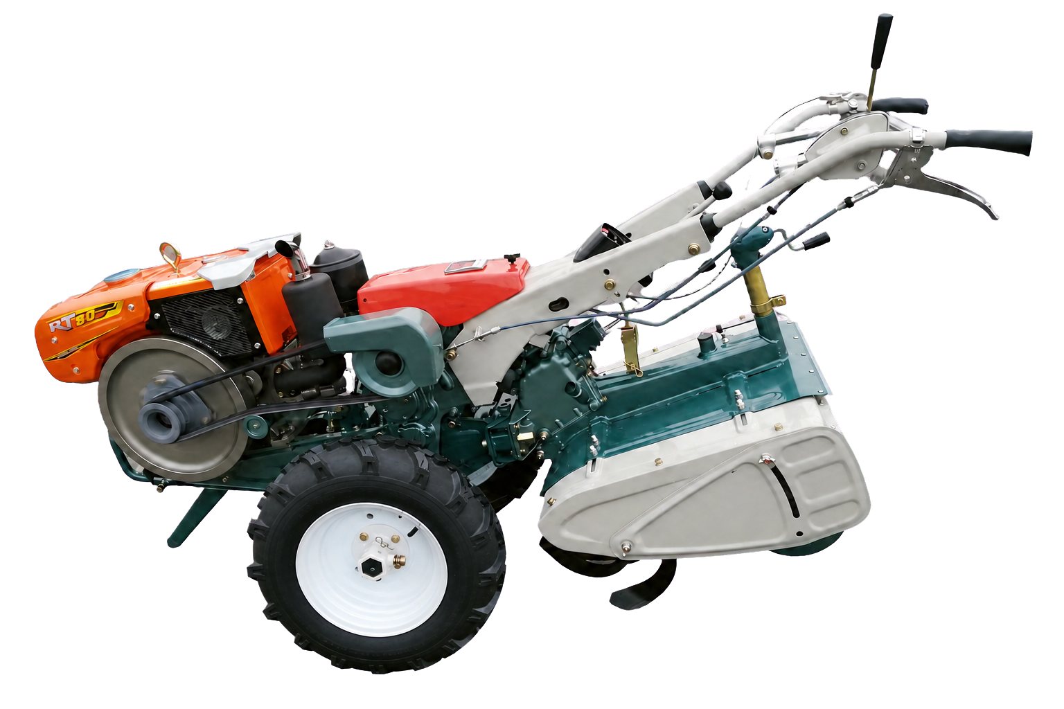 MUBOTA M80 walking tractor with RT90DI diesel engine